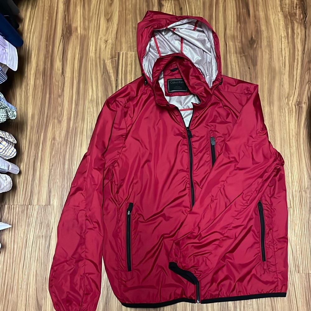 Calvin Klein Packable Rain Jacket